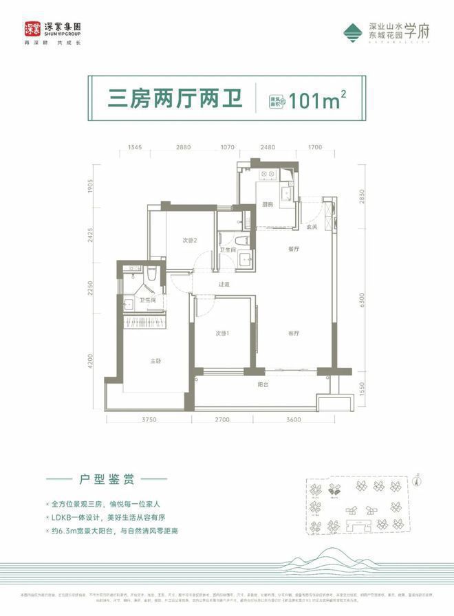 梯6户其它栋数都是3梯7户设计深业山水东城2期8栋3单元是3(图18)