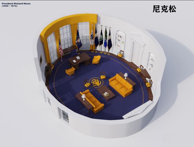 办公室”演变史！美国白宫“椭圆形(图48)